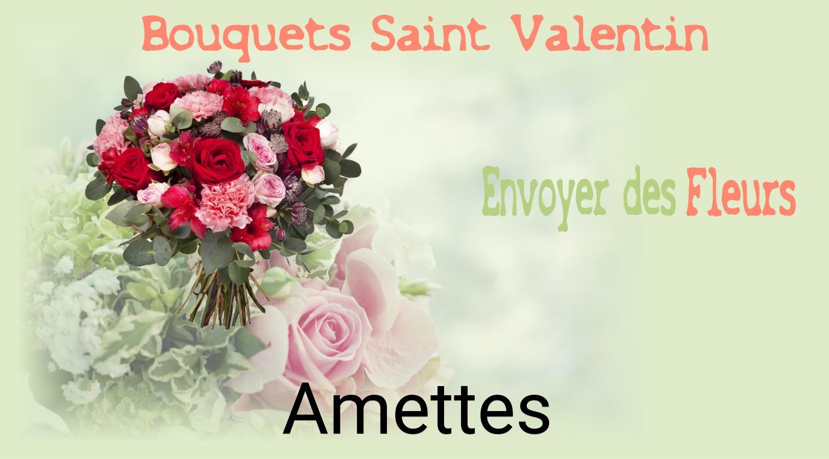Roses de Saint-Valentin livrées à Amettes